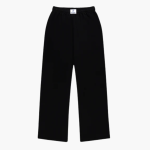 Cotton Boxer Sweatpants Black