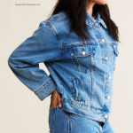Oversized Denim Jacket Vintage Wash