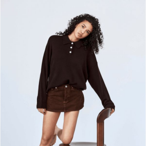 Polo Sweater Chocolate