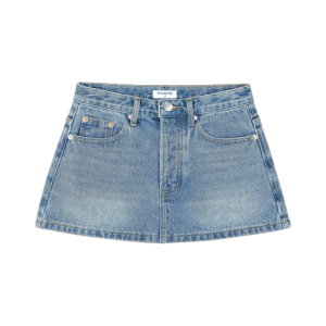 Parke Denim Mini Skirt