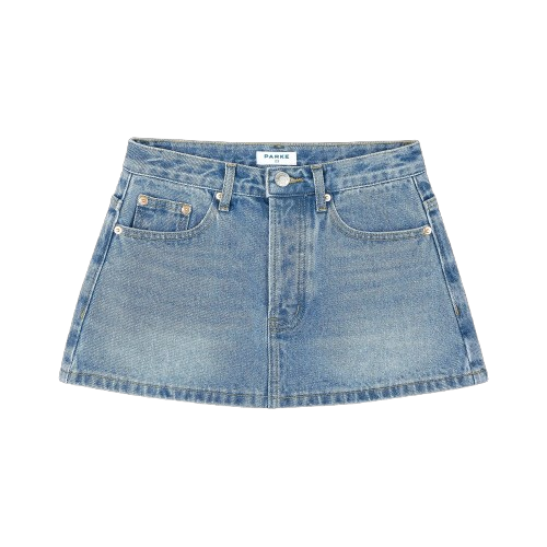 Parke Denim Mini Skirt Parke Denim Mini Skirt