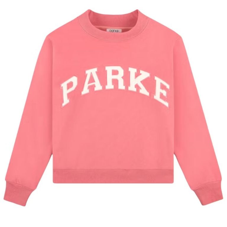 Parke Mockneck Bubblegum Sweatshirt Parke Mockneck Bubblegum Sweatshirt