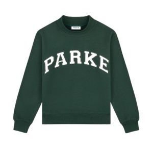 Parke Varsity Evergreen Fleece Mockneck